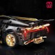 1:14 Scale Sports Car Black Bugatti MOC Building Block Kit, 1368 Pieces