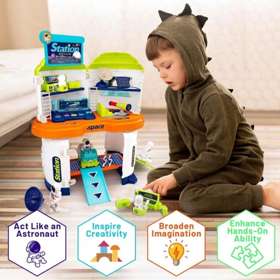 Space Station with Light and Sound