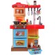 Kitchen Toy for Children with Working Stove Lights and Sounds Oven and Dishwasher Openable Sink and 30 My Little Chef Game Accessories