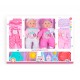 2PCS Baby Dolls With 2 Clothes Doll