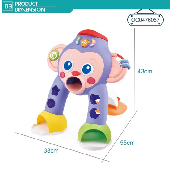 Monkey Throwing Balls Game