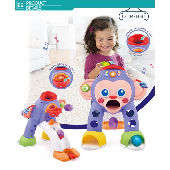 Monkey Throwing Balls Game