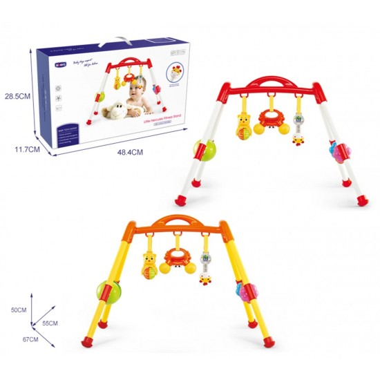 Hanging Crib Swing Box with A-Frame Stand