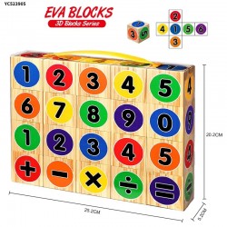 Colorful Montessori Preschool Learning Educational Toys 20pcs