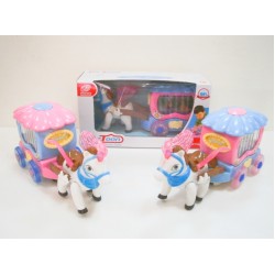 Horse Carriage with Light & Music