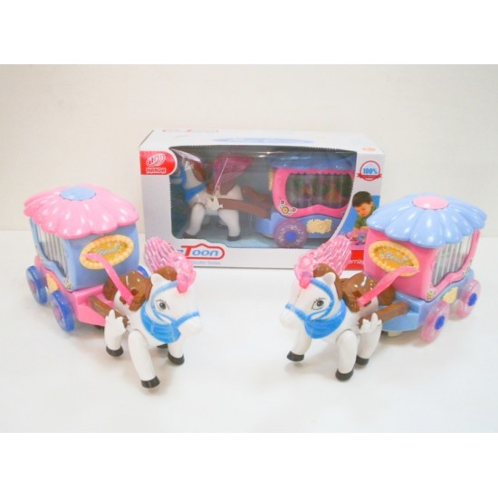 Horse Carriage with Light & Music