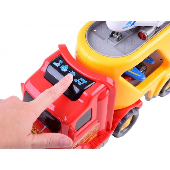 Big car tow truck planes sound