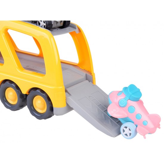 Big car tow truck planes sound