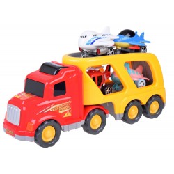 Big car tow truck planes sound