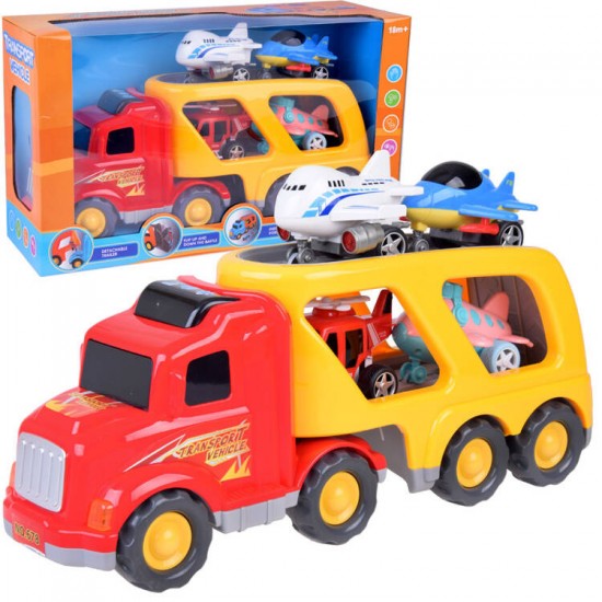 Big car tow truck planes sound