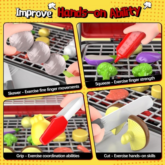 Grill with Big Playset