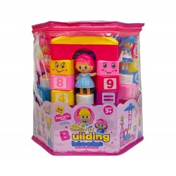 60-piece cube set with doll