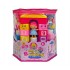 60-piece cube set with doll
