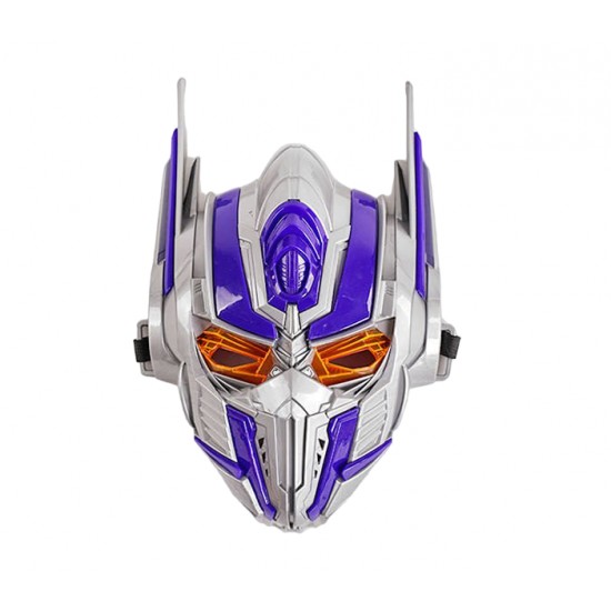 Set of transformers robots Optimus and Bumblebee with Optimus mask