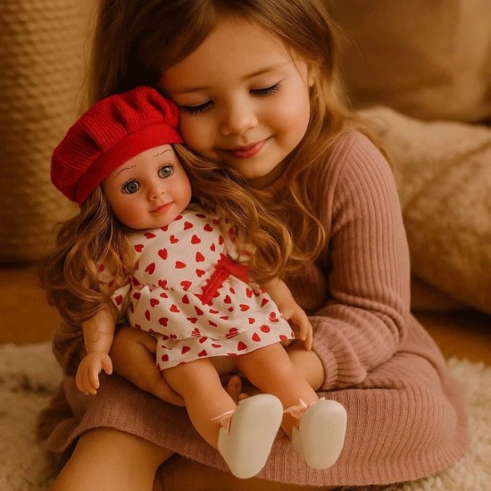 Sweet Angel Doll – Heart Dress and French Hat Model