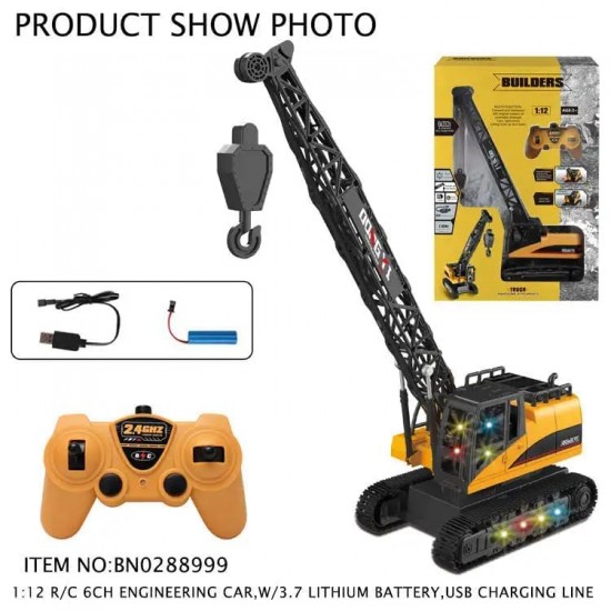 RC Trucks 6CH RC Crane Engineering Truck