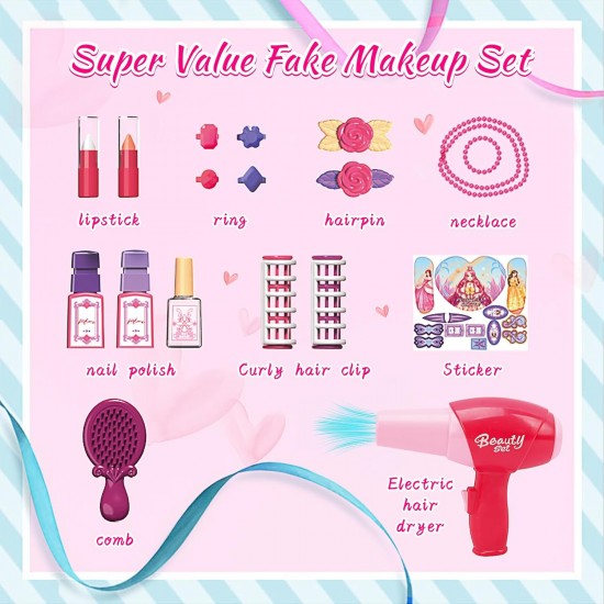 Makeup Table Set with Stool