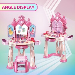 Makeup Table Set with Stool