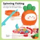 Carrot Shape Fishing Toy Whack a Mole Game 4 in 1