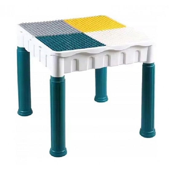 Table with Blocks and Chair