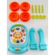 Baby walker, ride-on stroller for toddlers with a music panel