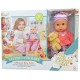 Doll with Care and Bath Set 12 Inch