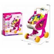 Play with Market Trolly – 42 PCS