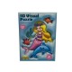 3D Mermaid Puzzle for Children, 120 Pieces