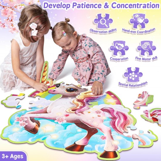 Unicorn Floor Puzzle