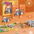 4in1 Cartoon 72pcs Toy Jigsaw DIY Education Puzzle Game