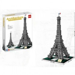Paris Eiffel Tower Model Building Blocks 1777 Pcs