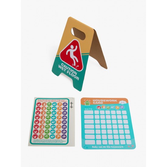 Cleaning Set with Electric Robot Vacuum Cleaner