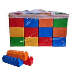 Jumbo Building Blocks Set Multi colour  (15pcs)