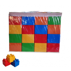 Jumbo Building Blocks Set Multi colour  (32pcs)