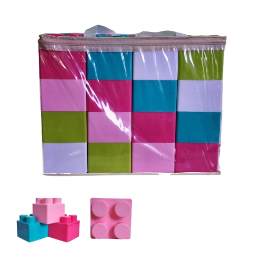 Jumbo Building Blocks Set Multi colour  (32pcs)
