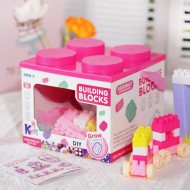 Large Building Blocks 100 Pieces with Storage Box