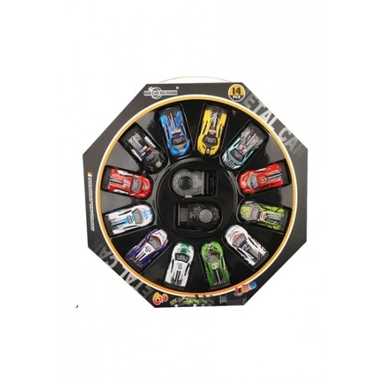 Launch Ramp 12-Piece Pull-Back Car Set