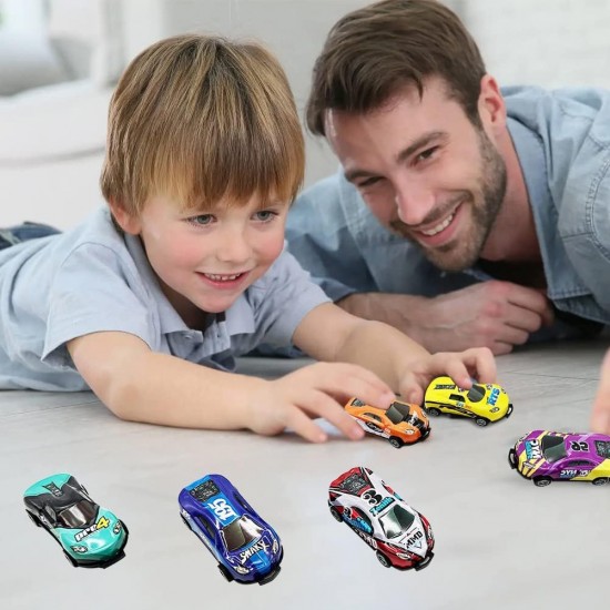 Pull Back Driving Metal Toy Set