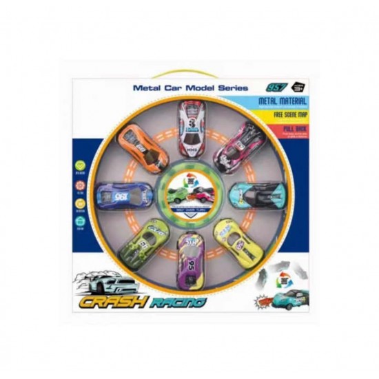 Pull Back Driving Metal Toy Set