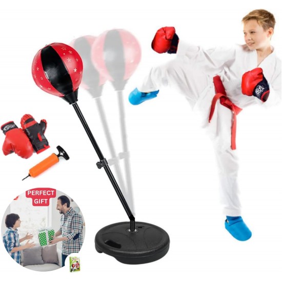 Punching Bag with Boxing Gloves ( 80 - 120 ) CM