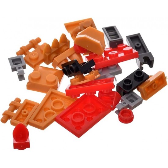 Ninjago Characters + Dragon Building Blocks
