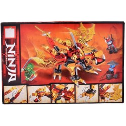 Ninjago Characters + Dragon Building Blocks