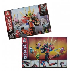 Ninjago Characters + Dragon Building Blocks