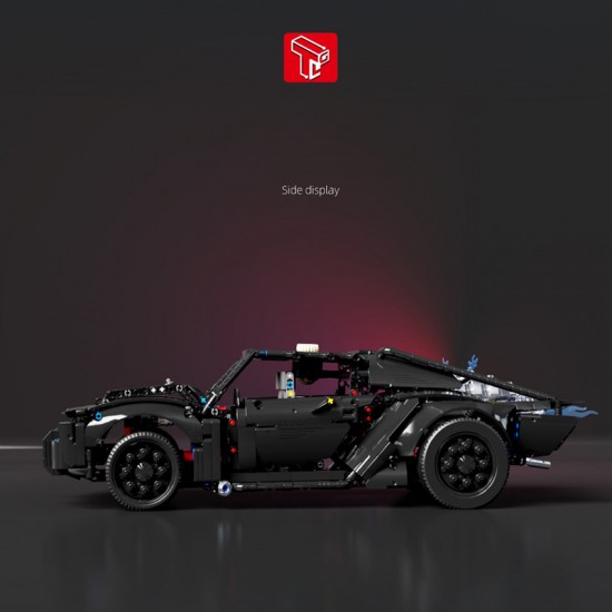  Batmobile Sports Car with 1828 Pieces