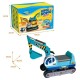 excavator baby ride on car freewheel car