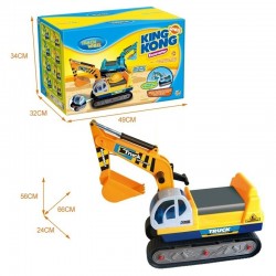 excavator baby ride on car freewheel car