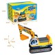 excavator baby ride on car freewheel car
