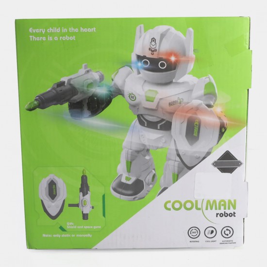 Cool Man Robot With Light & Sound