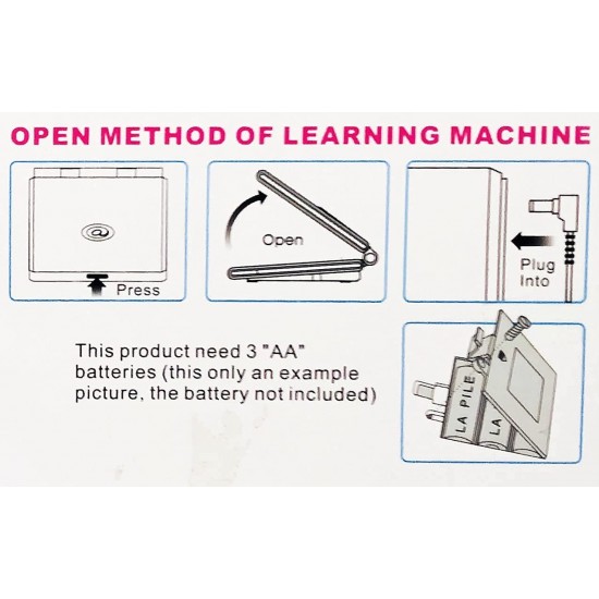 English Learning Laptop Toy