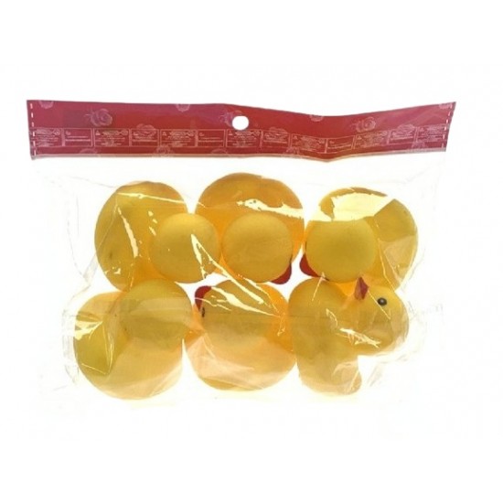 Rubber Ducks Small size ( 6 Pcs )